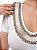 Tshirt Feminina Decote V Off White Samira - Imagem 2
