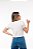 Tshirt Feminina Decote V Off White Samira - Imagem 4