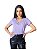 Tshirt Feminina Decote Redondo Lilas Layla - Imagem 3