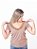 Tshirt Feminina Decote V Caqui Flora - Imagem 2
