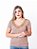 Tshirt Feminina Decote V Caqui Flora - Imagem 6