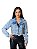 Jaqueta Jenas Feminina Azul Jennifer - Imagem 5