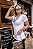 Tshirt Feminina Decote Redondo Branca Turquia - Imagem 5