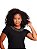 Tshirt Feminina Decote Redondo Preta Marli - Imagem 2