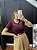 Tshirt Feminina Decote Redondo Vinho Odila - Imagem 3