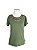 Tshirt Feminina Decote Redondo Verde Gucci Tammy - Imagem 3