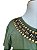 Tshirt Feminina Decote Redondo Verde Gucci Tammy - Imagem 2