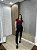 Tshirt Feminina Decote Redondo Vinho Nicoly - Imagem 2