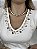 Tshirt Feminina Decote V Off White Isabel - Imagem 2