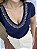 Tshirt Feminina Decote V Marinho Neiva - Imagem 1
