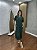 Vestido Midi Decote Redondo com bolso verde Cibele - Imagem 1