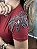 Tshirt Feminina Decote Redondo Vermelha Loren - Imagem 1