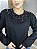 Moletom Feminino Decore Redondo Preto Donatella - Imagem 1