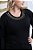 Blusa Manga Longa Decote Redondo Preto Monique - Imagem 5