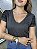 Tshirt Feminina Decote V Chumbo Rhanna - Imagem 3