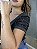 Tshirt Feminina Decote V Chumbo Rhanna - Imagem 1