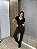 Tshirt Feminina Decote V Preta Rhanna - Imagem 2