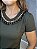 Tshirt Feminina Decote Redondo Gucci Monique - Imagem 2