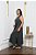 Vestido Midi Evasê Estela Chumbo - Imagem 2