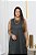 Vestido Midi Evasê Estela Chumbo - Imagem 6