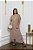 Vestido Midi com Bolso Caqui Joana - Imagem 1