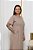 Vestido Midi com Bolso Caqui Joana - Imagem 2