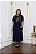 Vestido Midi com Bolso Marinho Joana - Imagem 1