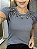 Tshirt Feminina Decote Redondo Azul Jeans Mikaela - Imagem 3