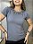 Tshirt Feminina Decote Redondo Azul Jeans Manu - Imagem 1