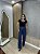 Tshirt Feminina Decote Redondo Preta Dalva - Imagem 2
