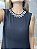 Vestido Midi Evasê Preto Dalva - Imagem 4