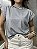Blusa Muscle Cinza Mescla Dalva - Imagem 3