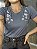 Tshirt Decote Redondo Jeans Dayana - Imagem 1