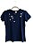 Tshirt Feminina Decote Redondo Azul Marinho Clarice - Imagem 1