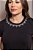 Tshirt Feminina Decote Redondo Preta Carmem - Imagem 2