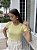 Tshirt Decote Redondo Amarelo Sarah - Imagem 3