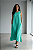 Vestido Midi Evasê Estela Verde Maceio - Imagem 1