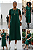 Vestido Midi com bolso Verde Joana - Imagem 3
