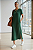 Vestido Midi com bolso Verde Joana - Imagem 2