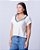 Blusa Soltinha Decote V Off White Neiva - Imagem 2