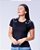 Tshirt Feminina Decote Redondo Preta Lexi - Imagem 3