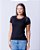 Tshirt Feminina Decote Redondo Preta Camille - Imagem 5