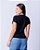 Tshirt Feminina Decote Redondo Preta Camille - Imagem 7