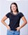 Tshirt Feminina Decote Redondo Preta Otavia chatom cristal - Imagem 4