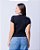 Tshirt Feminina Decote Redondo Preta Otavia chatom cristal - Imagem 6