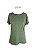 Tshirt Feminina Decote Redondo Verde Gucci Laço Tatá - Imagem 1