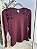 Blusa Feminina Manga Longa Vinho Ingrid - Imagem 4