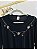 Blusa Feminina Manga Longa Preta Meg - Imagem 3