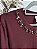 Blusa Feminina Manga Longa Vinho Mandy - Imagem 2