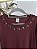 Blusa Feminina Manga Longa Vinho Mandy - Imagem 3